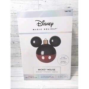 NEW Disney Magic Holiday 18" Mickey Mouse Airblown Ornament w/pump